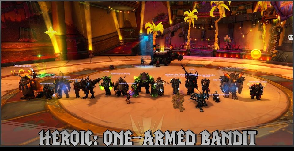 Heroic One-Armed Bandit